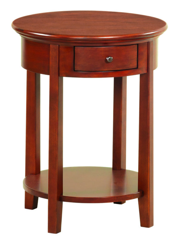 3495 McKenzie Round Side Table with Drawer 21