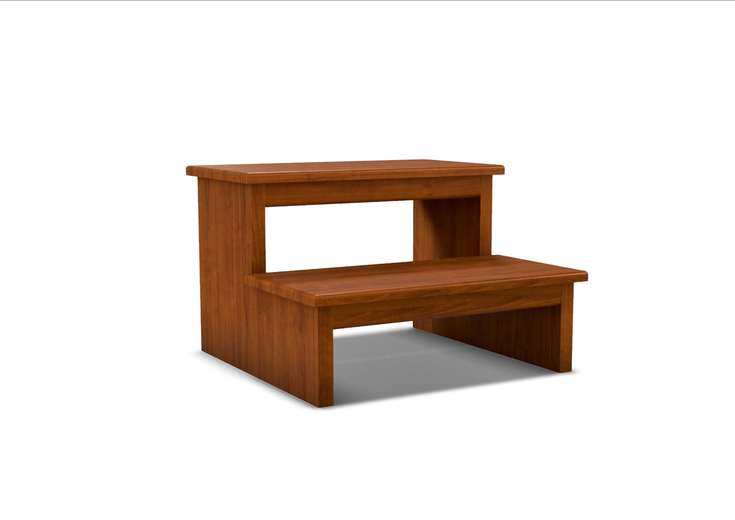 6001 Alder Step Stool | Unfinished Furniture of Wilmington