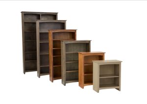 64848 48" x 48" Alder Shaker Bookcase
