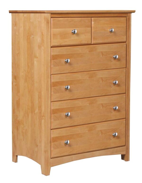 6106X Shaker 6-Drawer Chest 16