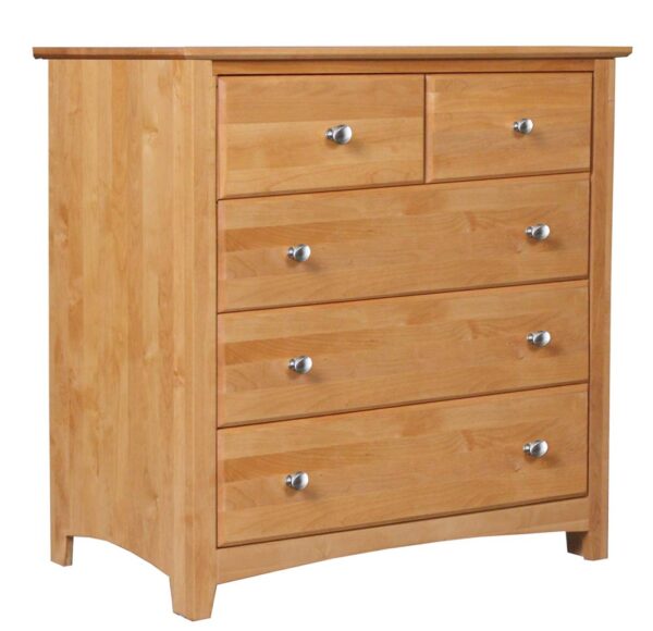 6125X Shaker 5-Drawer Chest (Wide) 1