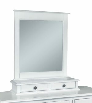 BD-2050 Cottage Mirror - White
