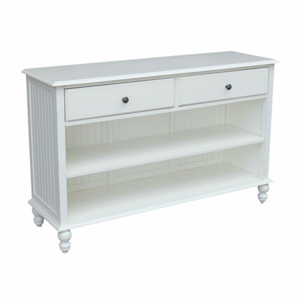 OT07-202S Cottage Console Table in Beach White 40