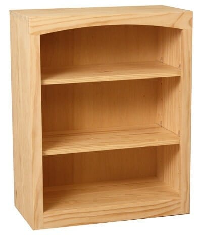 2430 Pine Bookcase 24" x 30" 4