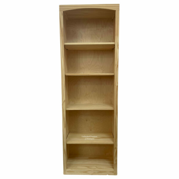 2472 Pine Bookcase 24" x 72" 10