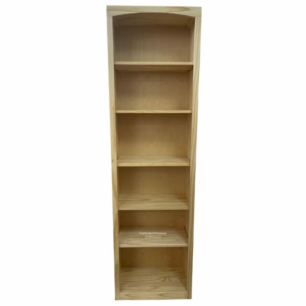 2484 Pine Bookcase 24" x 84" 2