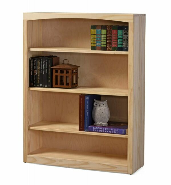 3048 Pine Bookcase 30" x 48" 1