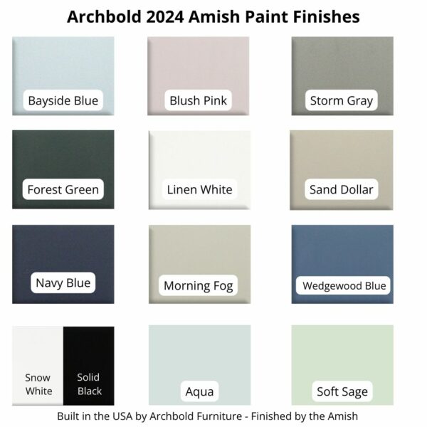 Archbold 2024 Amish Paint Finishes