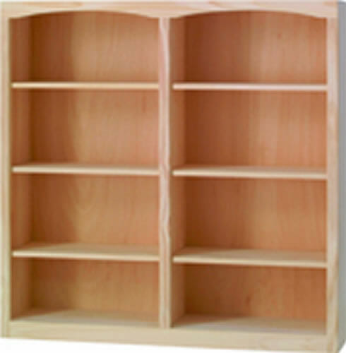 4848 Pine Bookcase 48" x 48" 8