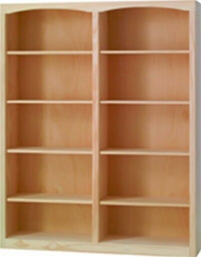 Pine Bookcases Finished Unfinished, Unfinished Pine Bookcase Kits