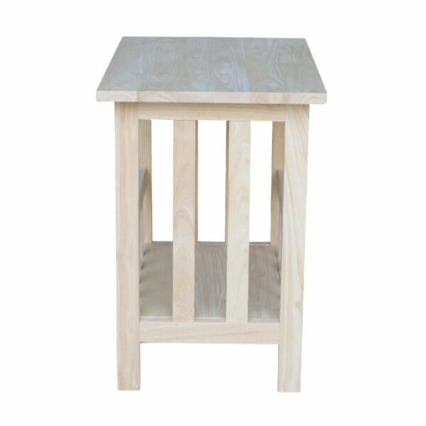 9836 Mission Magazine End Table with Free Shipping 3