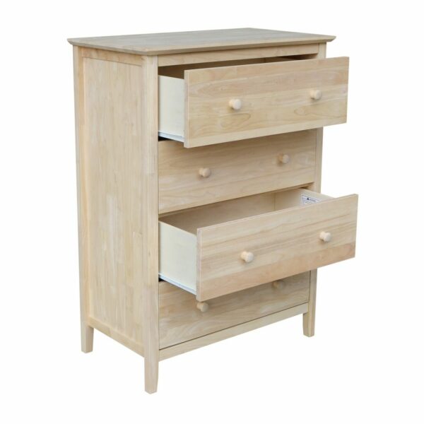 BD-8004 Brooklyn Collection 4 Drawer Chest with Free Shipping 8