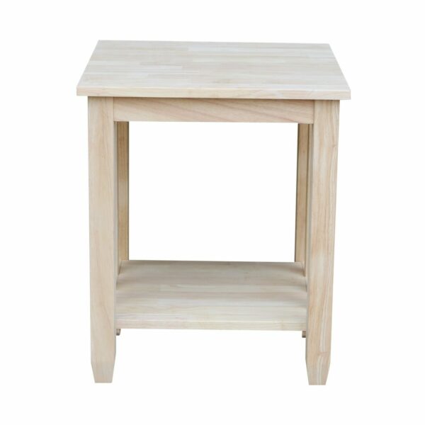 BJ6TE Mission End Table with Free Shipping 9