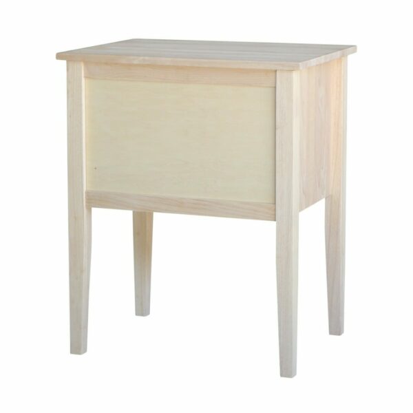 OT-66 Shaker Two Drawer Accent Table with Free Shipping 34