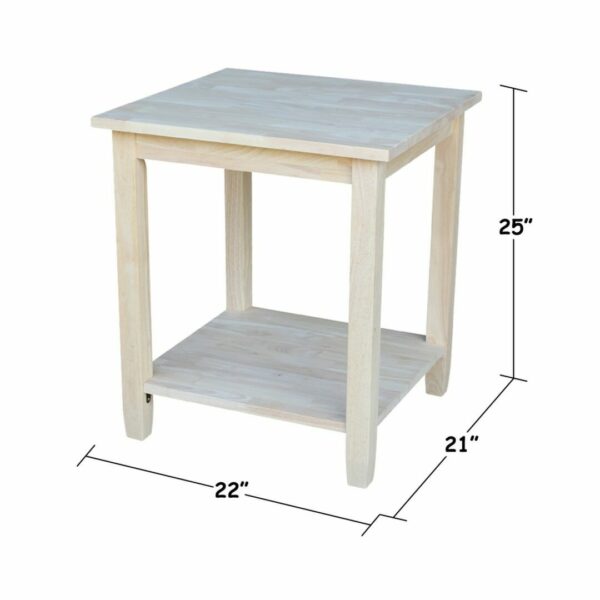 OT-6E Solano End Table with Free Shipping 7