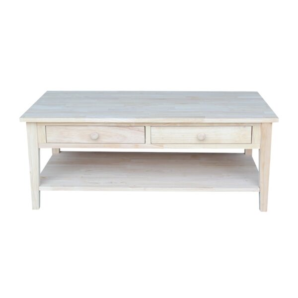 OT-8C Spencer Coffee Table with Drawers 3
