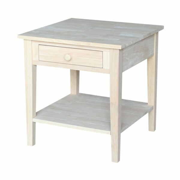 OT-8E Spencer End Table with Drawer 21