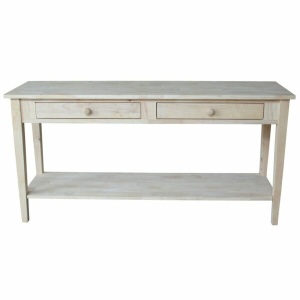 OT-8S Spencer Sofa Table with Drawers 20