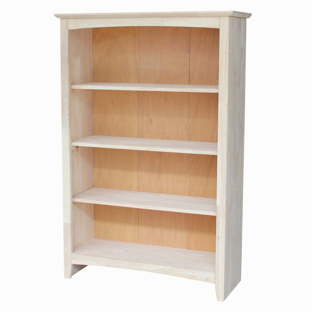 SH-3224A 32" wide x 48" tall Shaker Bookcase 11