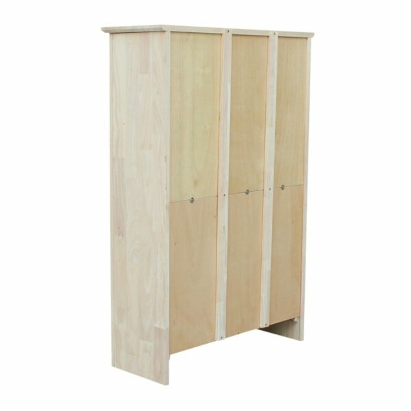 SH-3224A 32" wide x 48" tall Shaker Bookcase with Free Shipping 4
