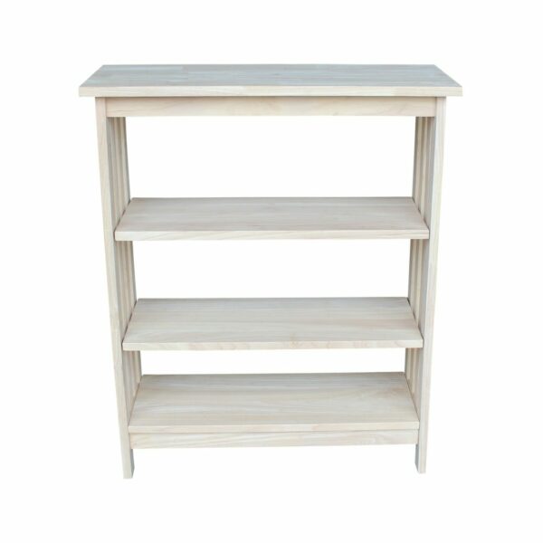 SH-3630M 36 inch Tall Mission Bookcase 9