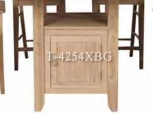 pedestal table base - storage
