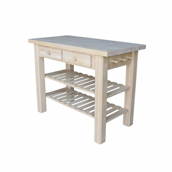 WC-4824 Super Kitchen Island with FREE SHIPPING 5
