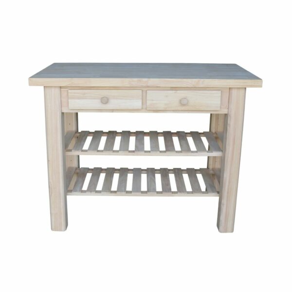 WC-4824 Super Kitchen Island with FREE SHIPPING 12