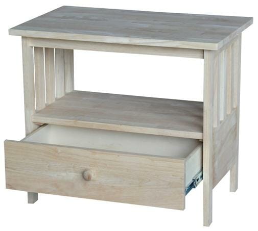 TV-28 28 inch wide Mission TV Stand 2