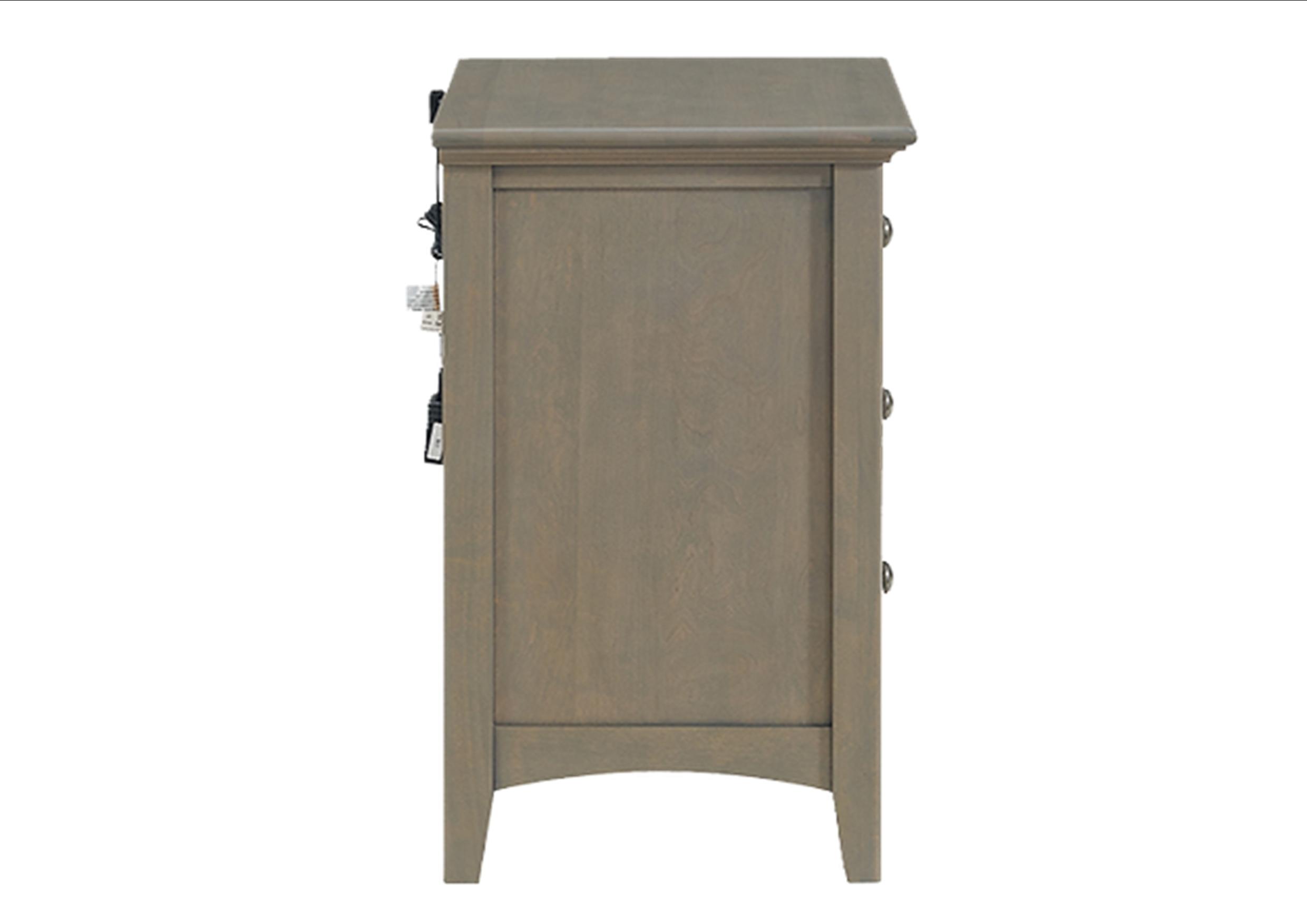 1100 Small 3-Drawer McKenzie Nightstand - Image 6