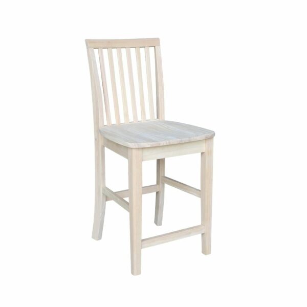 265-24 24 inch Tall Mission Stool with FREE SHIPPING 12