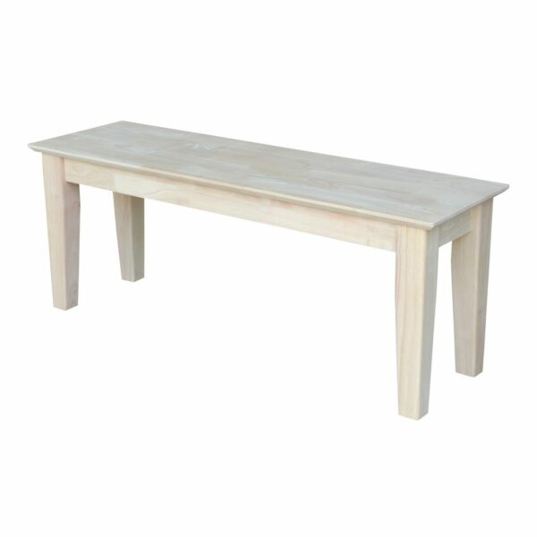 BE-47S 48" Wide Shaker Bench with Free Shipping 17