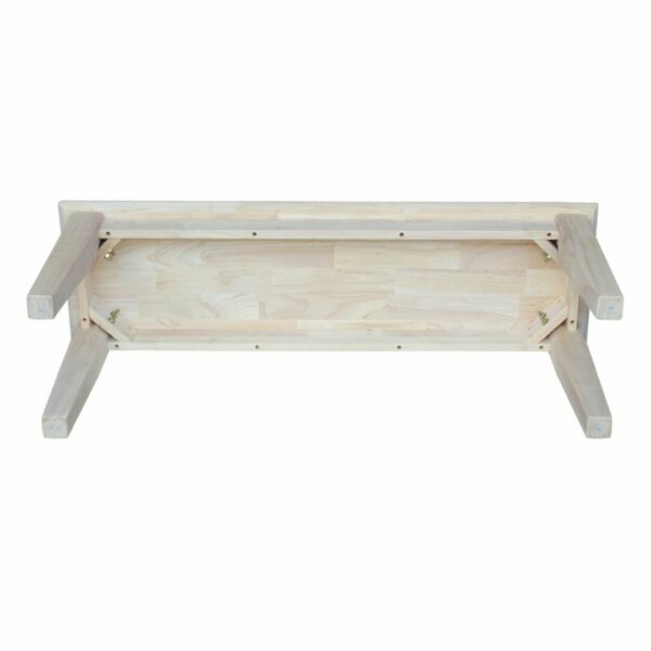 BE-47S 48" Wide Shaker Bench with Free Shipping 21