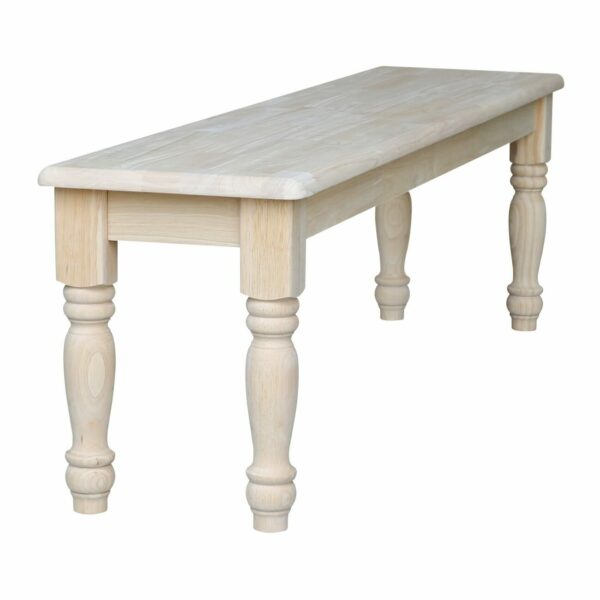 BE-60T 60" Wide Farmhouse Bench 37