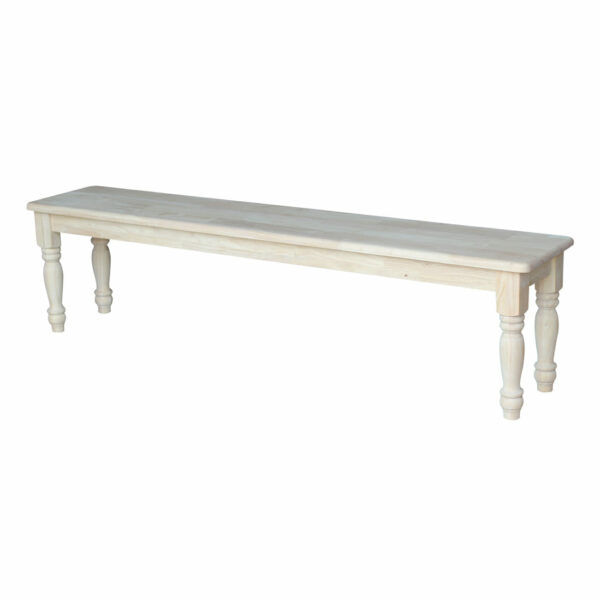 BE-72 72" Wide Farmhouse Bench with Free Shipping 6
