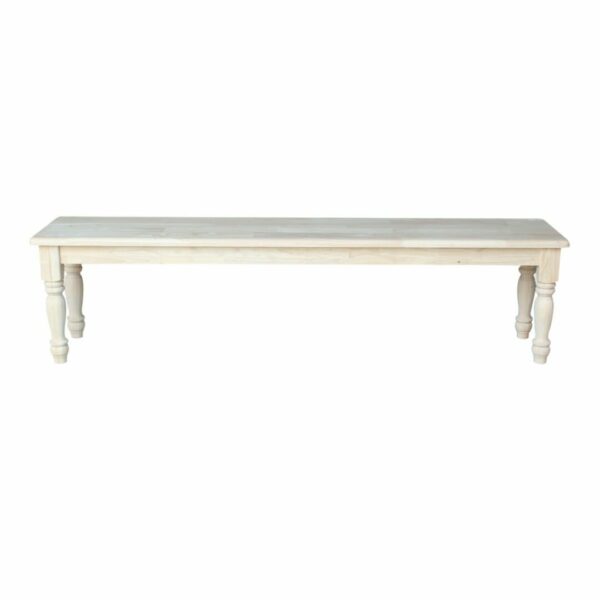 BE-72 72" Wide Farmhouse Bench with Free Shipping 5