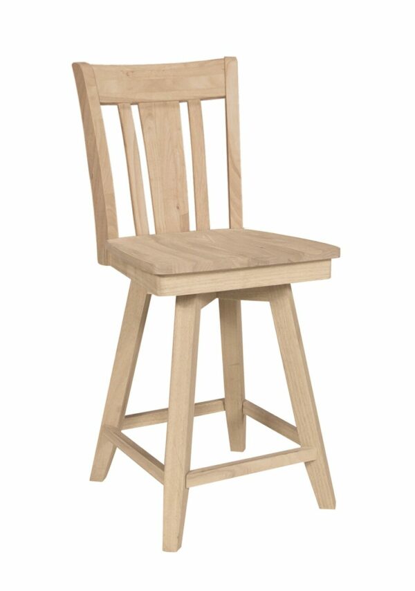 S-102SW San Remo 24 inch high Swivel Counter Stool FREE SHIPPING 31