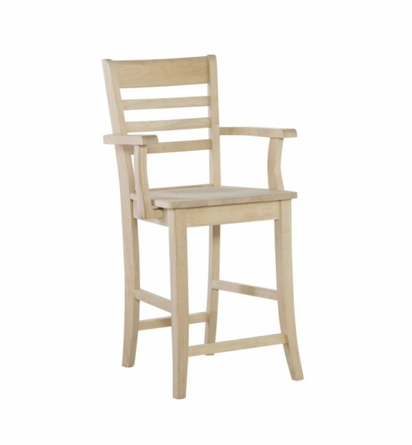 S-3102AB Roma Counter Stool with Arms 20