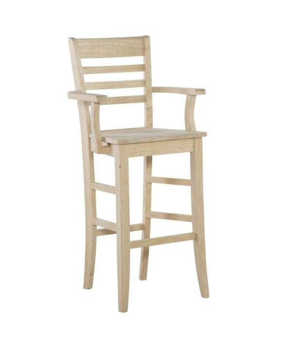S-3103AB 30" Roma Barstool with Arms 14