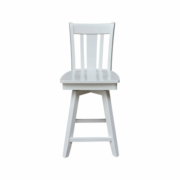 S-102SW San Remo 24 inch high Swivel Counter Stool FREE SHIPPING 6