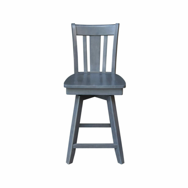 S-102SW San Remo 24 inch high Swivel Counter Stool FREE SHIPPING 48