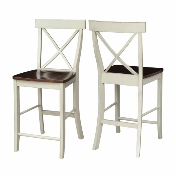 S-6132 X Back Counter Stool w/FREE SHIPPING 8