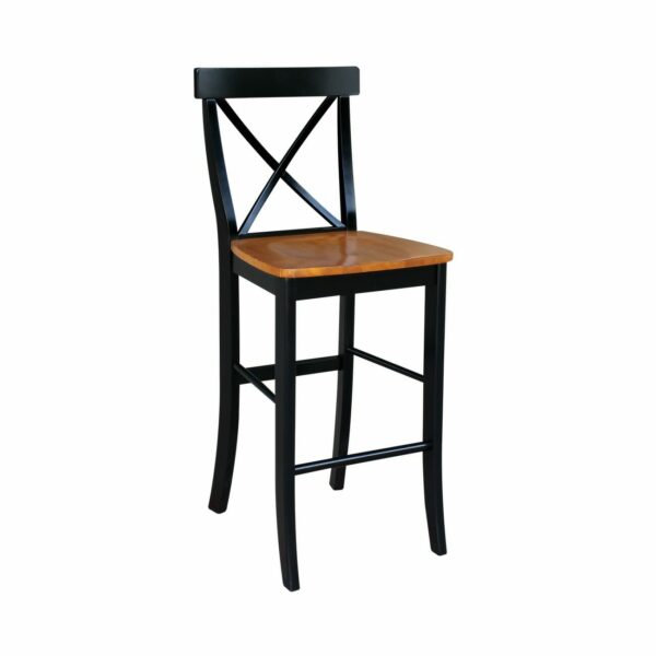 S-6133 X Back 30" Barstool with FREE SHIPPING 10