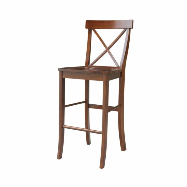 S-6133 X Back 30" Barstool with FREE SHIPPING 9