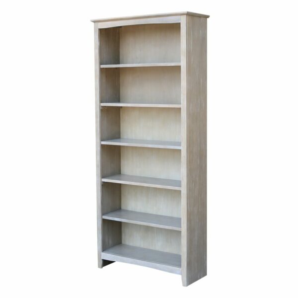 SH-3227A 32" X 72" Tall Shaker Bookcase with Free Shipping 4