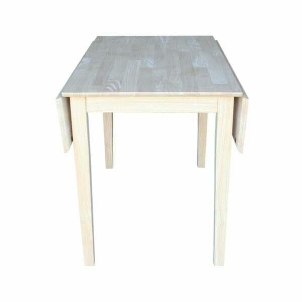 T-40DS 40 inch Square Drop Leaf table 19