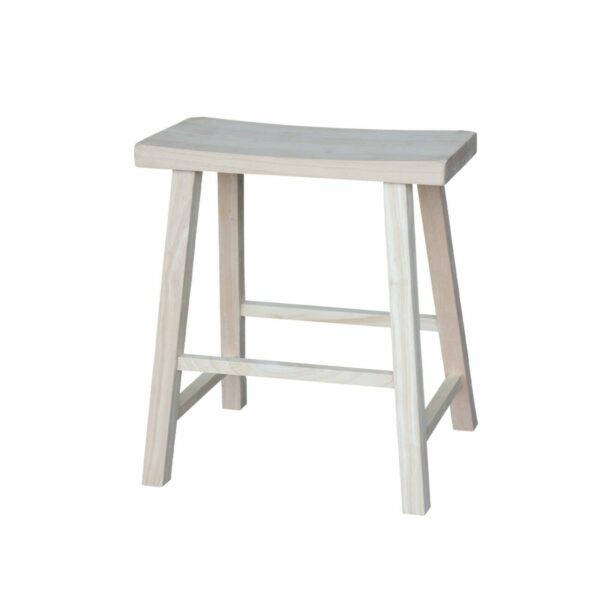 S-682 Parawood 24-inch tall Saddle Stool 19
