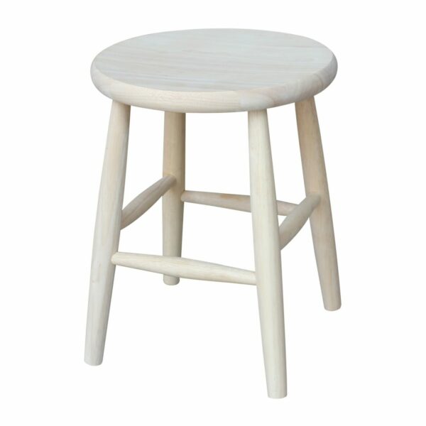 S-818 18 inch tall Scoop Seat Stool 3