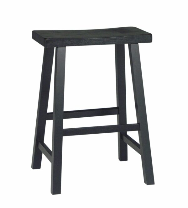 S-682 Parawood 24-inch tall Saddle Stool 17