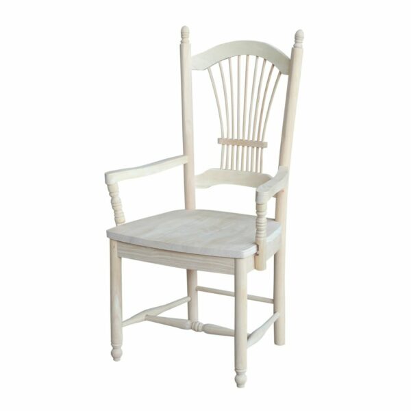C-1622 Sheaf Back Arm Chair with Free Shipping 10